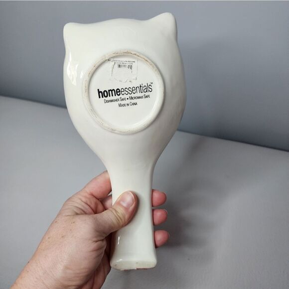 Owl Shaped Spoon Rest HOME Essentials Red - Picture 2 of 4